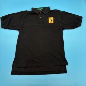 Ferrari Club of America Black Logo Patch New England Region 100% Cotton Size Sm